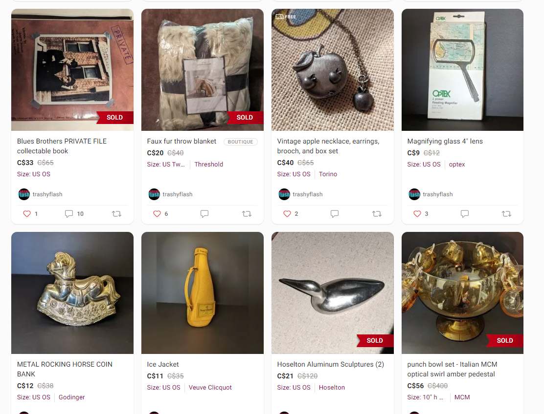 trashyflash unique gift idea